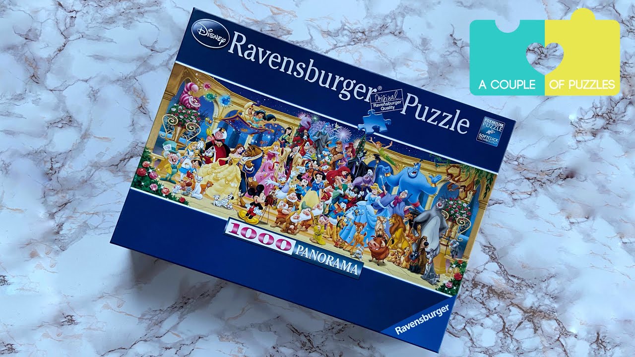 Disney Group Photo Panorama Puzzle 1000 pieces - A Couple Of Puzzles