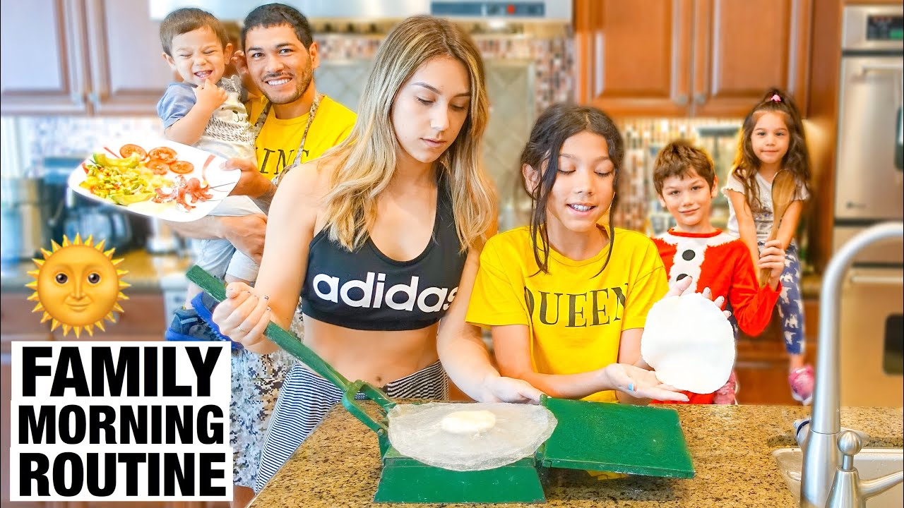 FAMILIA DIAMOND'S MORNING ROUTINE!!!