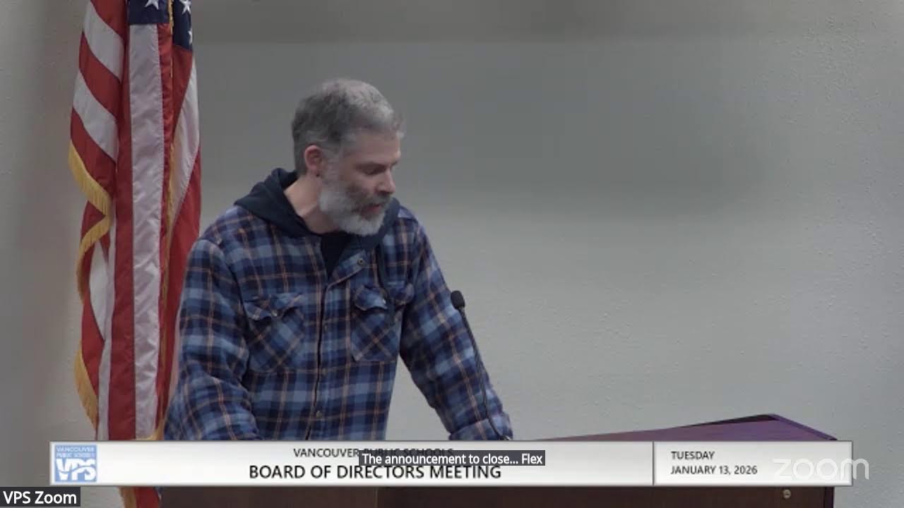 VPS Regular Board Meeting 01/13/26