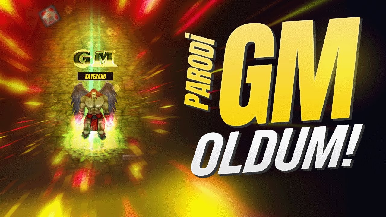 🔥Knight Online 1 G&Uuml;NL&Uuml;K GM OLDUM!🤑 Parodi | Knight Online Pandora | Xayeka