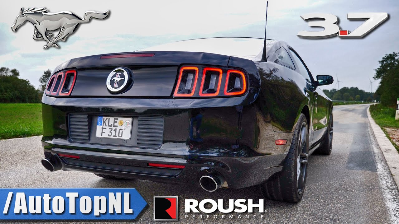 FORD MUSTANG 3.7 V6 ROUSH EXHAUST | LOUD! SOUND by AutoTopNL