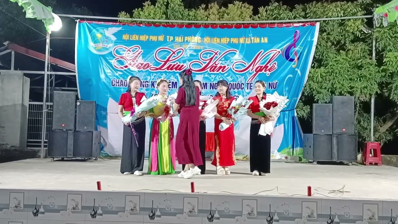 Hồng Ngọc dẫn chương trình Ngày 8/3/2026 phụ nữ thôn 4 vạn Phúc Ninh Giang Hải Dương 