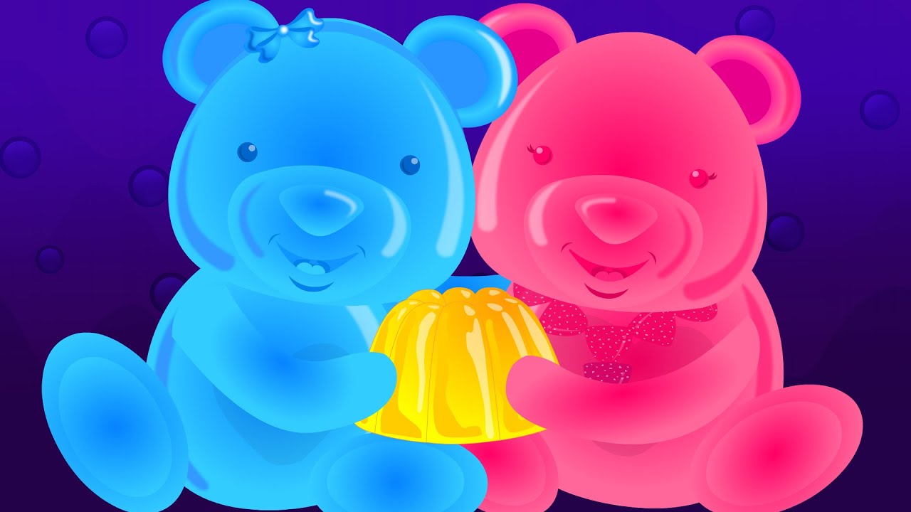 Teddy Bear Teddy Bear | Jelly Bears Nursery Rhymes And Kids Song