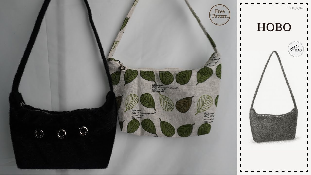호보백 만들기 026 | DIY Hobo Bag Sewing Tutorial [DDOL]