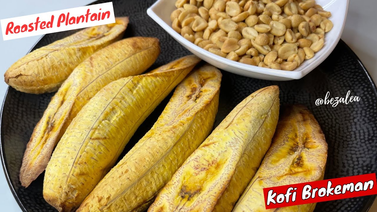 2 WAYS TO MAKE EASY ROASTED PLANTAIN AT HOME Healthy African Food @bezalea