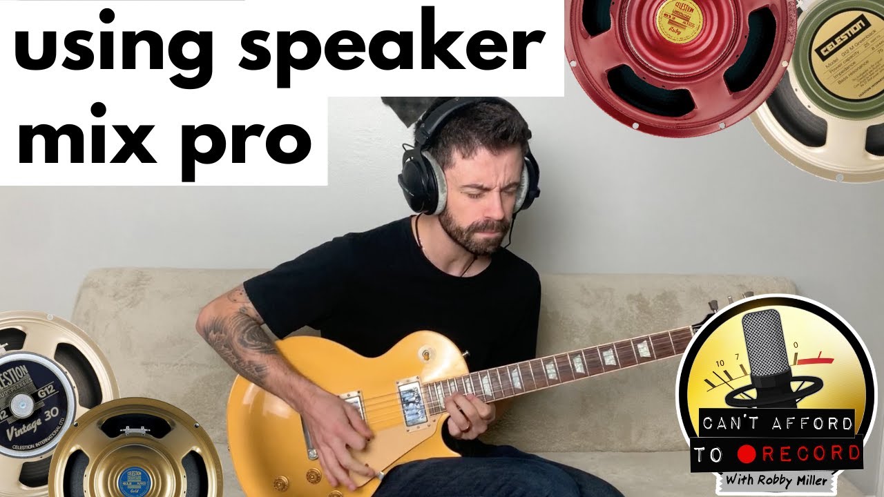 Shaping your sound with the brand new Speaker Mix Pro by Celestion