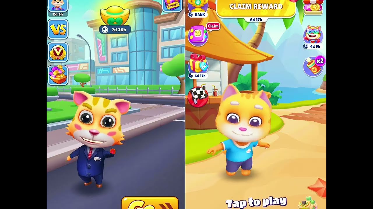 CAT RUNNER VS PET RUNNER GAMEPLAY 4K Walkthrough 