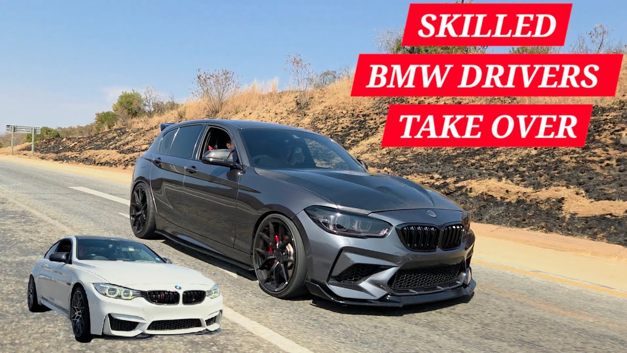 Sportscar lunch run quickly turns into BMW event|| BMW M4 driver drives it best|| Cars924