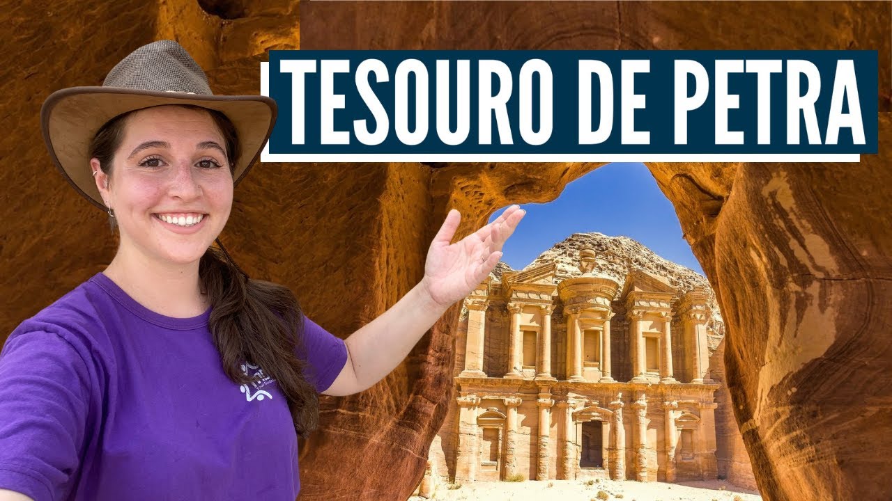 PETRA - UMA DAS 7 MARAVILHAS DO MUNDO! Israel com Aline