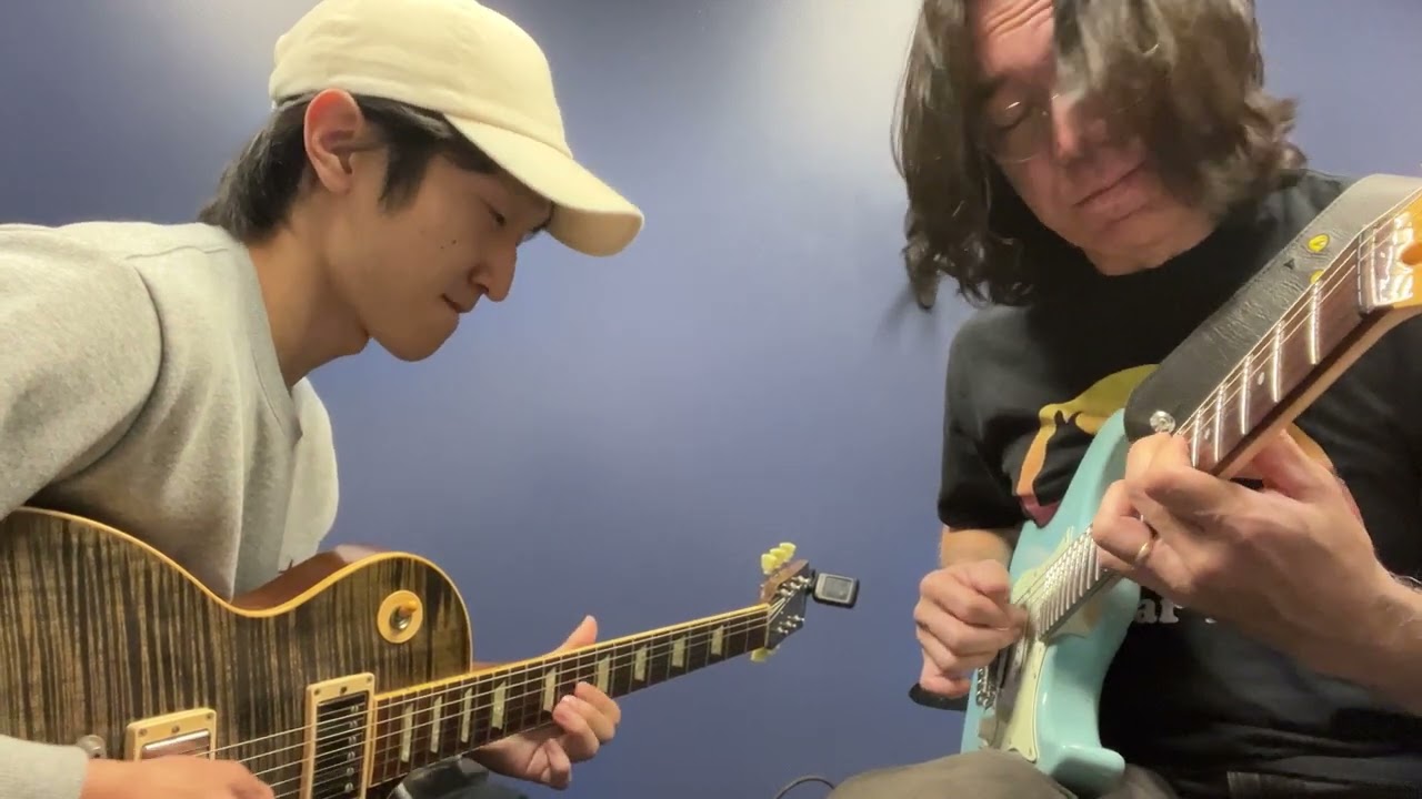 All the things you are ✩ Duet with my Berklee student Gunwoo Son #guitarcover #guitarsolo #jazz