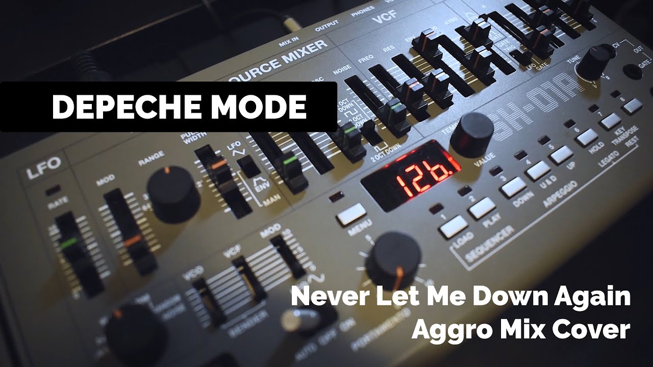 Depeche Mode - Never Let Me Down Again (Roland SH-01A Cover)