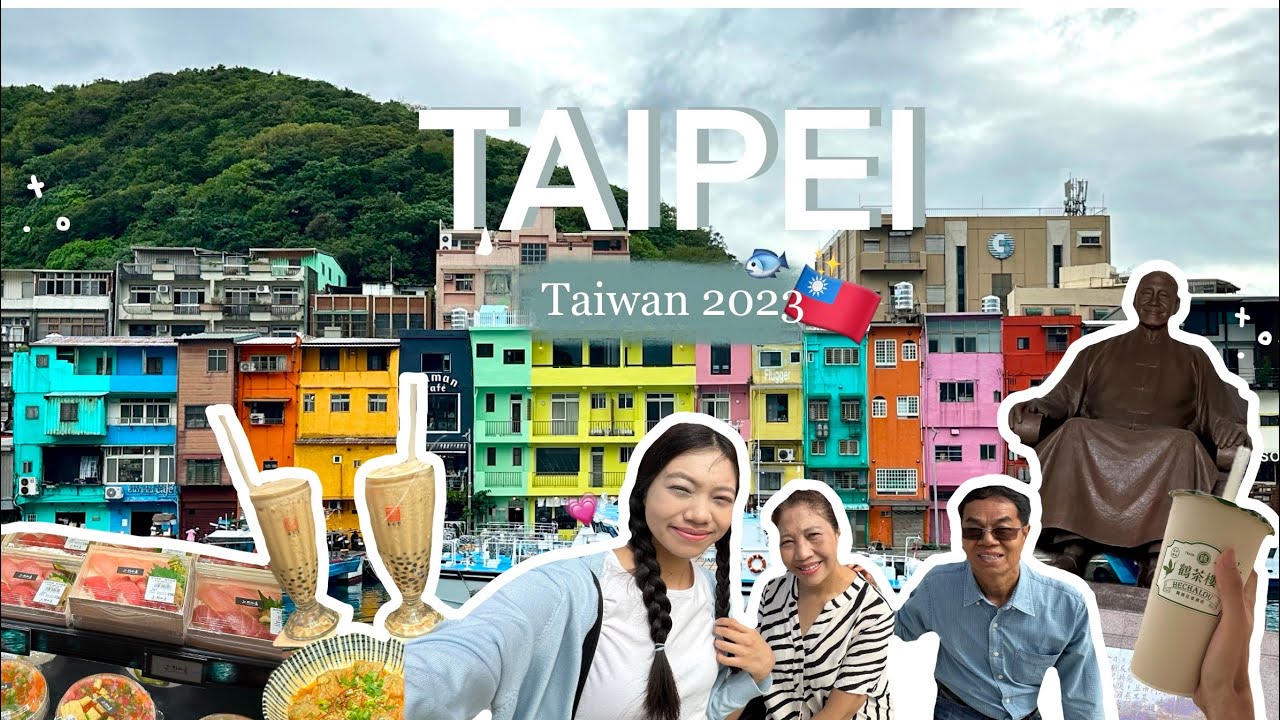 Taiwan Vlog | 3 days 2 nights in Taipei, Ximending night market, milk tea🧋🇹🇼  | myminuster