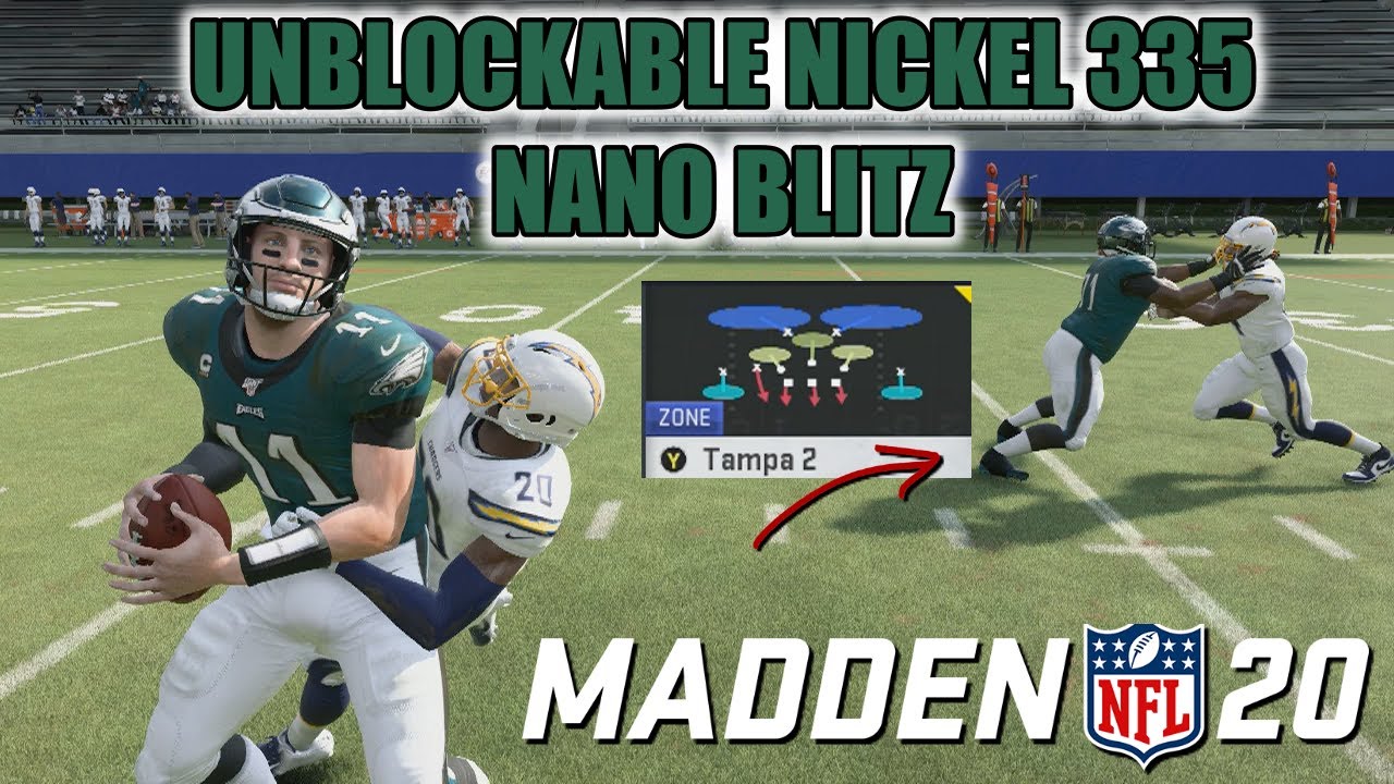 UNBLOCKABLE NICKEL 335 MADDEN 20 NANO BLITZ! SCREAM AT ANY OFFENSE WITH THIS GLITCHY DEFENSE!