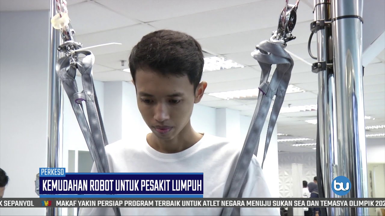 Kemudahan Robot Untuk Pesakit Lumpuh