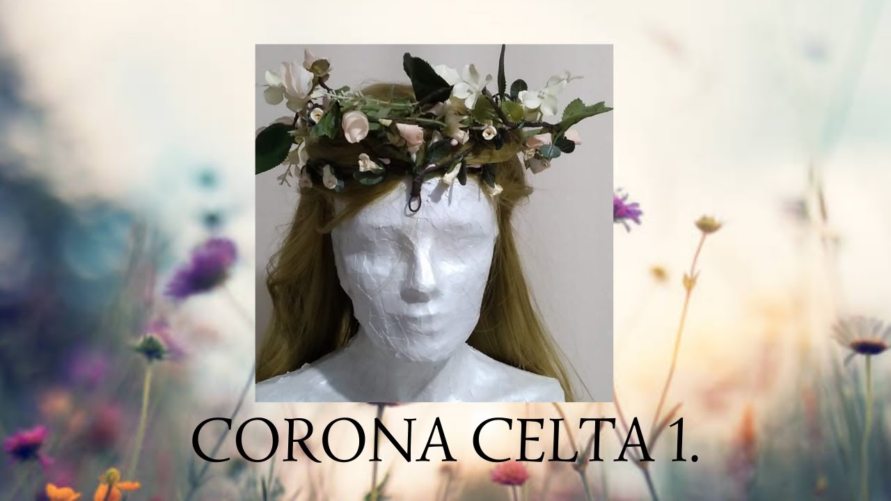 CORONA CELTA 1.  FLORES