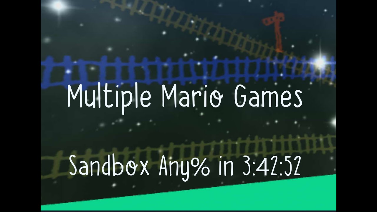 3x is so free | Multiple Mario Games - Sandbox Any% in 3:42:52