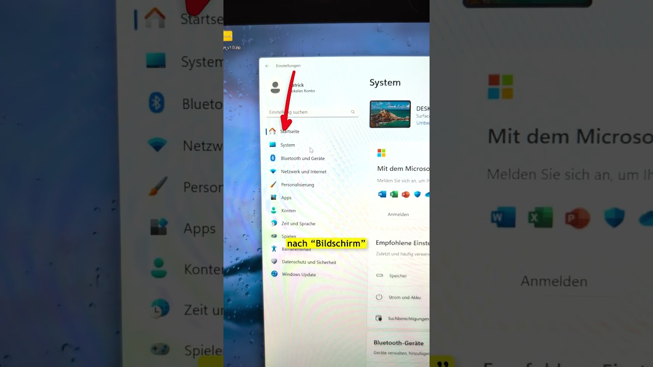 Windows Nachtmodus aktivieren (Blaulichtfilter) #techtips #windows