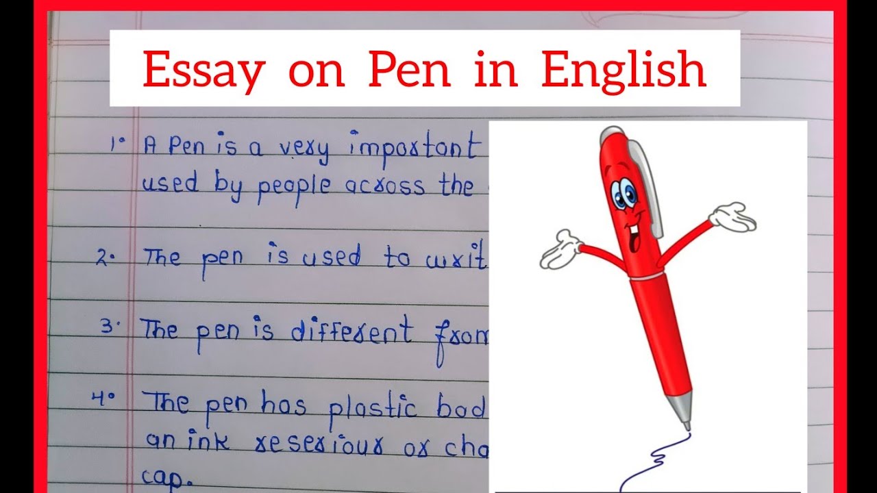 10 lines Essay on Pen in English / Essay on Pen in English / Pen English Essay/ Pen Essay in English