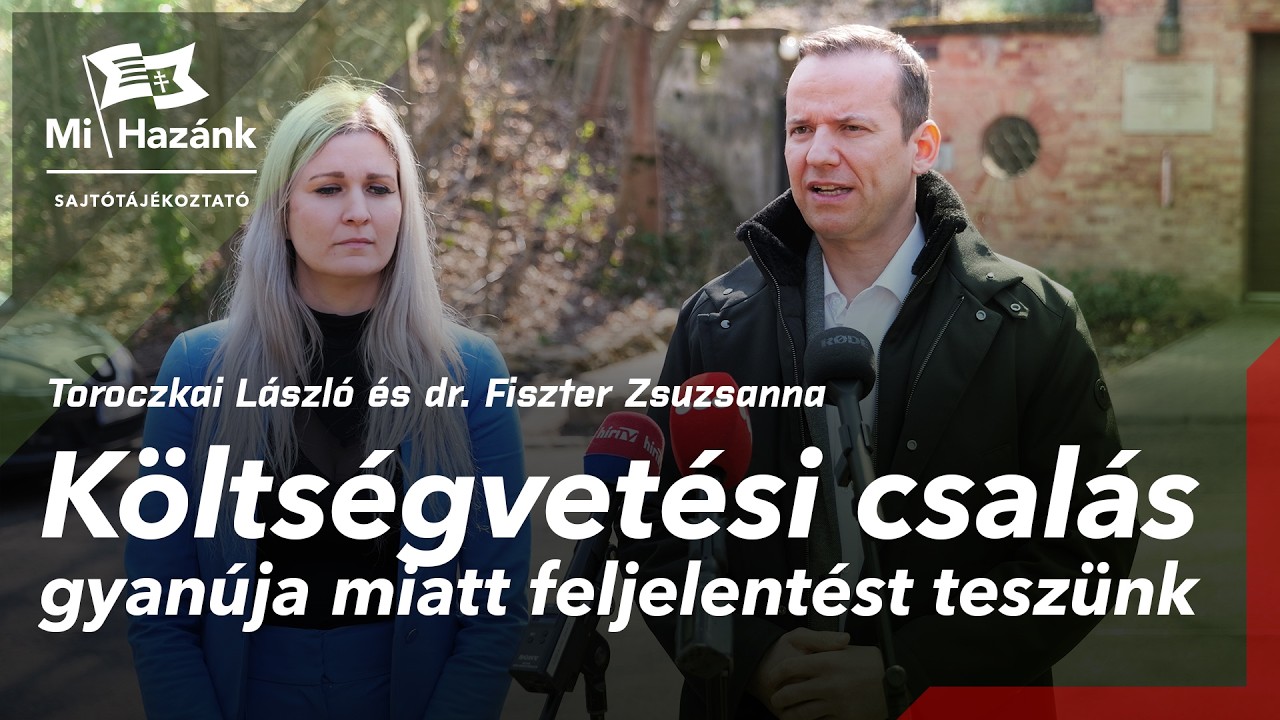 Költségvetési csalás gyanúja miatt feljelentést teszünk