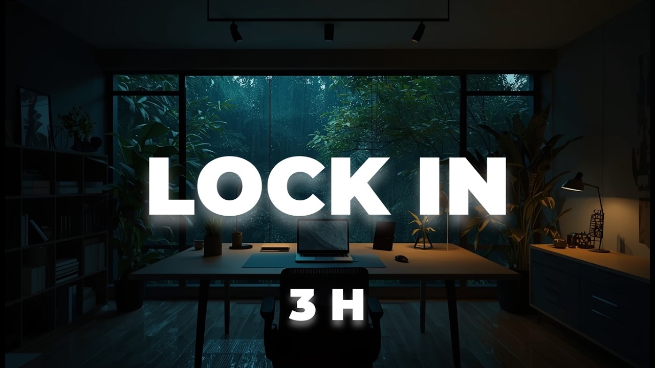 LOCK IN   I  1 Hour Deep Work Session - Ambient Focus Music to Stop Scrolling