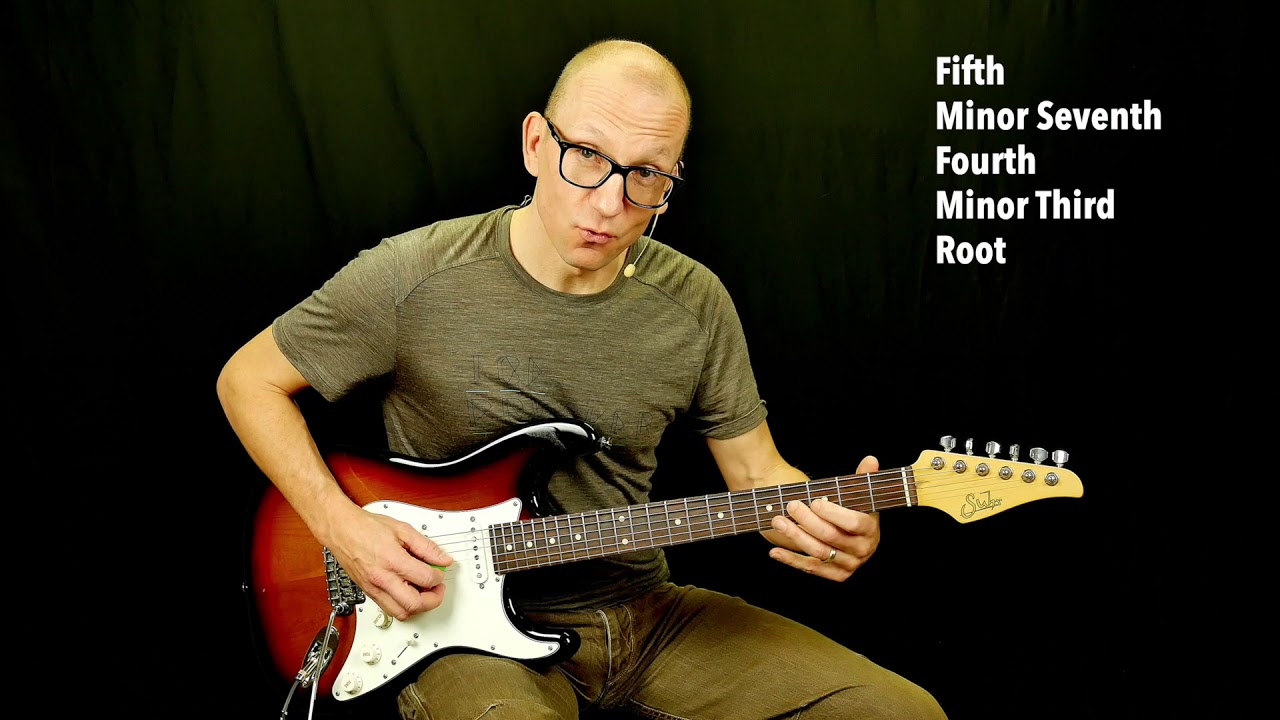 The easiest 5 note blues lick?