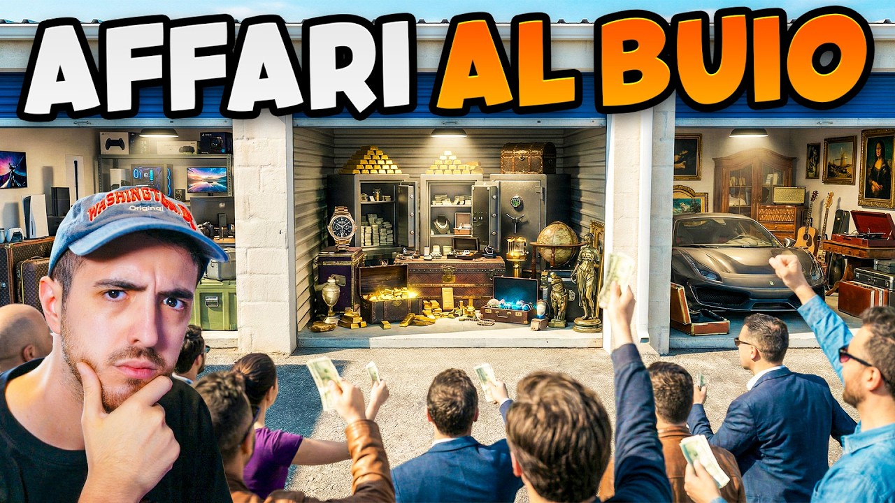 30 MINUTI DI ASTE GOLOSE SUL GIOCO DI AFFARI AL BUIO!