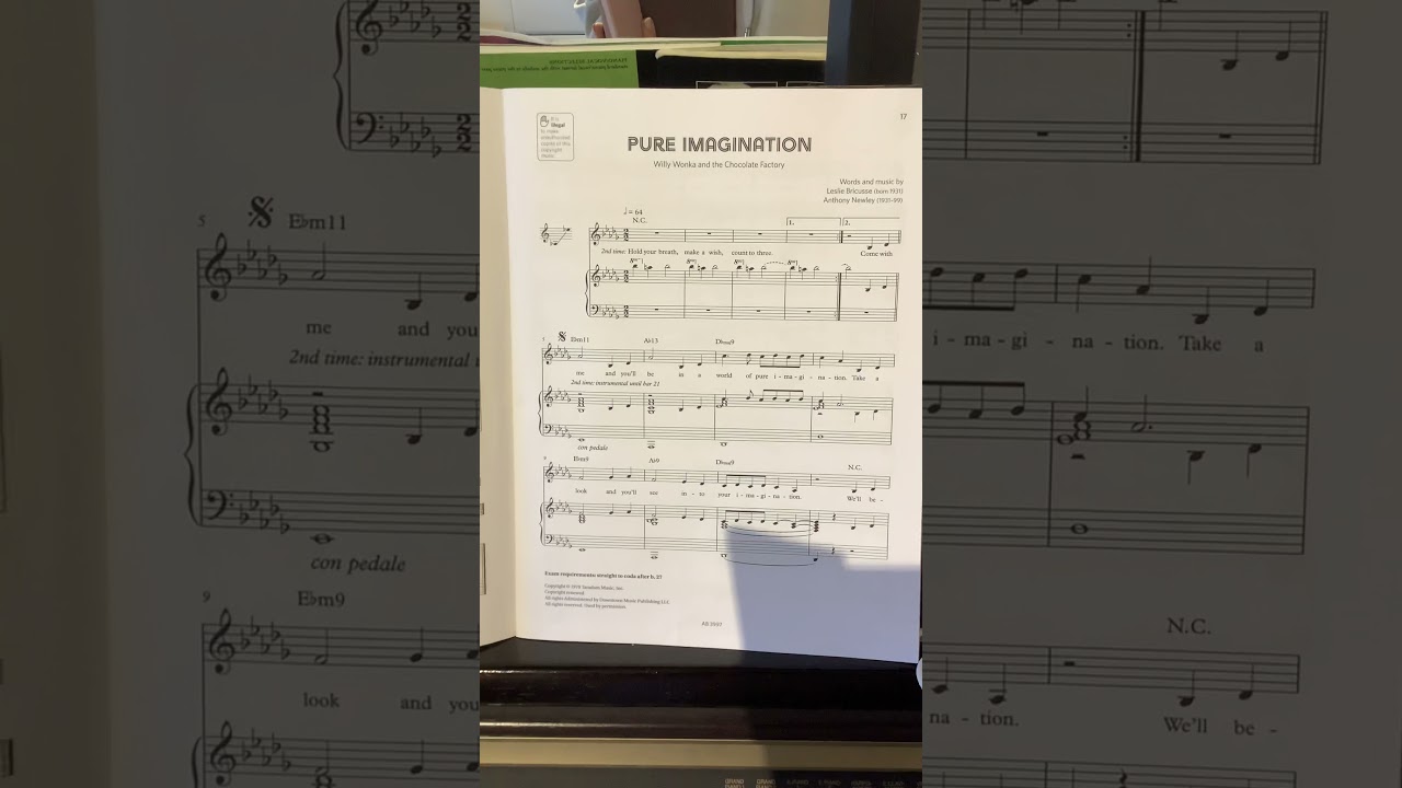 Pure imagination gr4 practice track