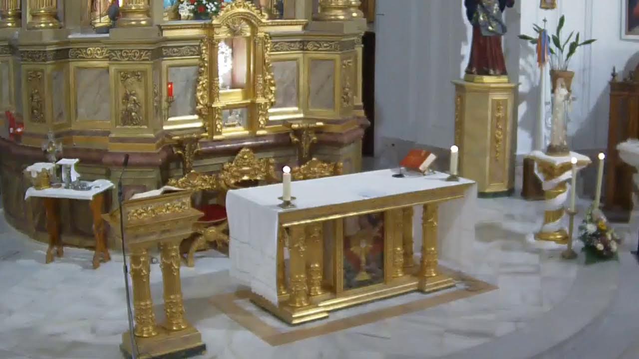 Rosario y Santa Misa en el martes de la V semana del tiempo ordinario, Parroquia de Yepes