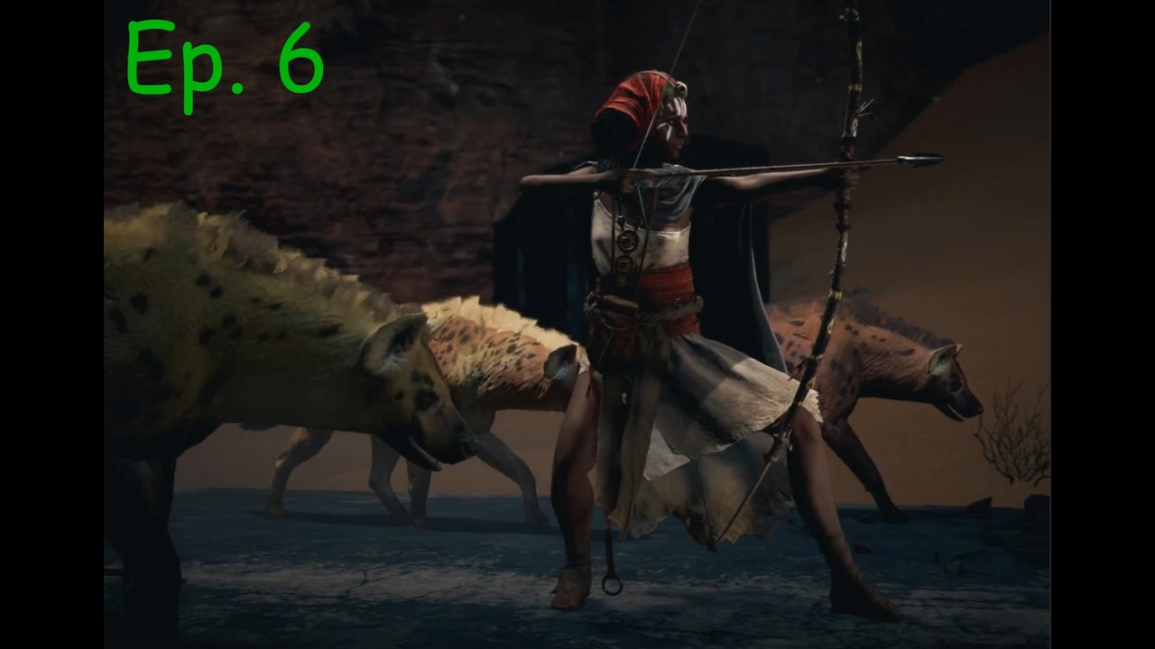 Tedious  Hyenas- Assassin's Creed Origins Ep.6 (Nightmare Mode)