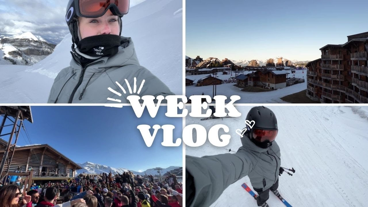 OP WINTERSPORT NAAR AVORIAZ, APRES SKIËN EN MEGA UNBOXING - #WEEKVLOG 3