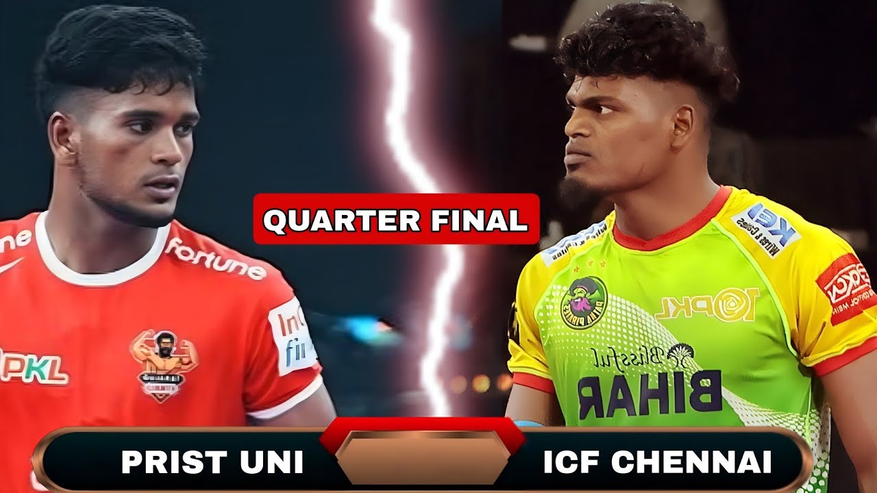 QF || ICF CHENNAI VS PRIST UNIVERSITY || PUTHURPANDIYAPURAM SOUTH INDIA KABADDI MATCH 2026