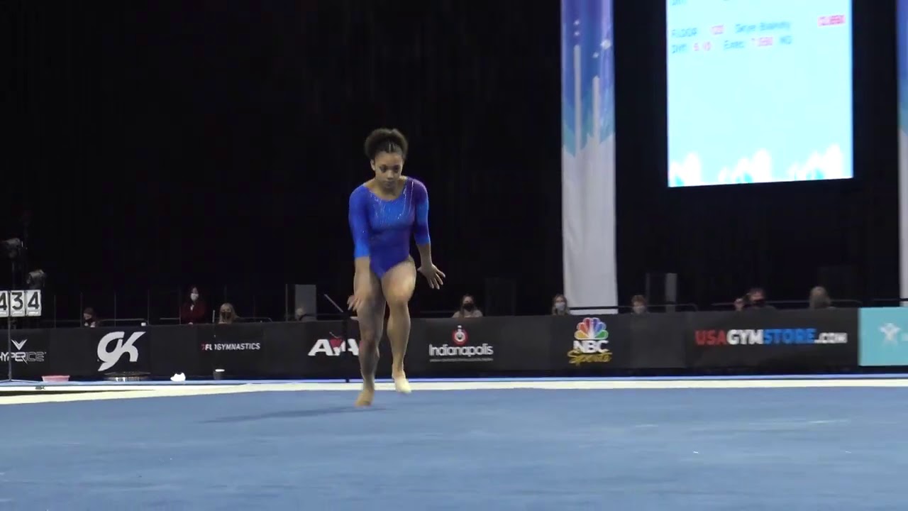 Sydney Barros – Floor Exercise – 2021 Winter Cup - Senior Women