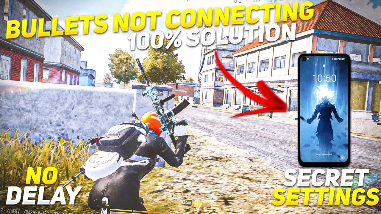 HOW TO FIX BGMI BULLET NOT CONNECTING / REGISTER PROBLEM 🔥 | BGMI DELAY PROBLEM SOLUTION