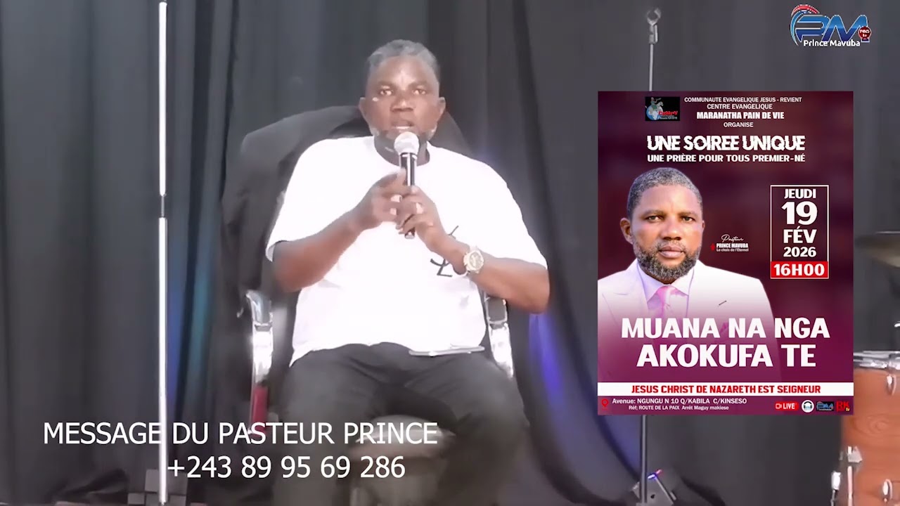 MUANA NA NGA AKOKUFA TE LANDA MESSAGE OYO