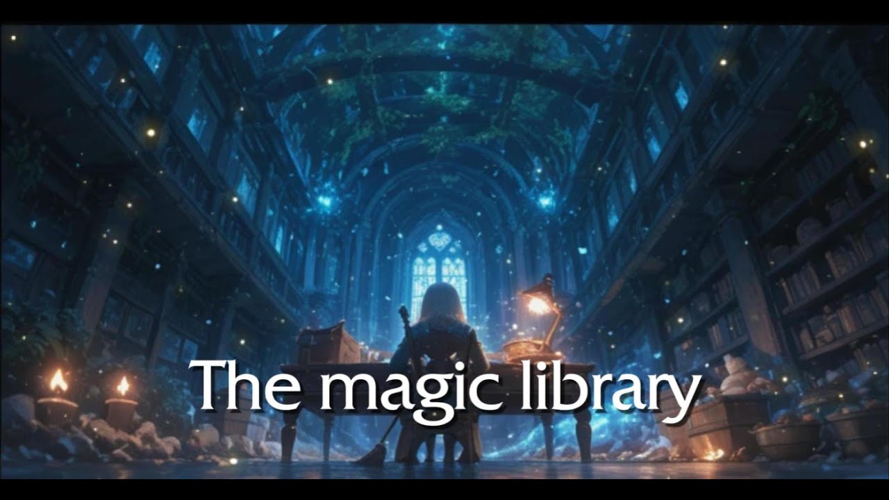 The magic library | Celtic Music / Healing Vocal and Relax