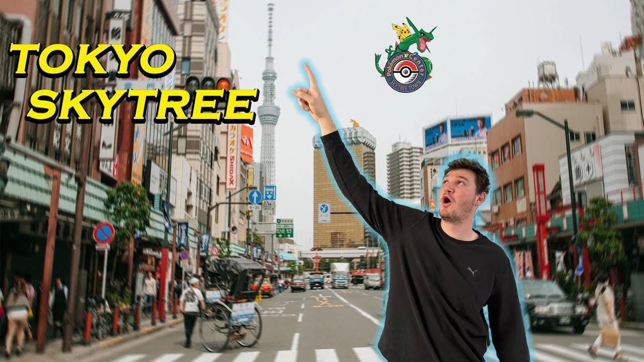 Tokyo Skytree Experience + Pokémon Center Skytree | Japan Vlog ✨