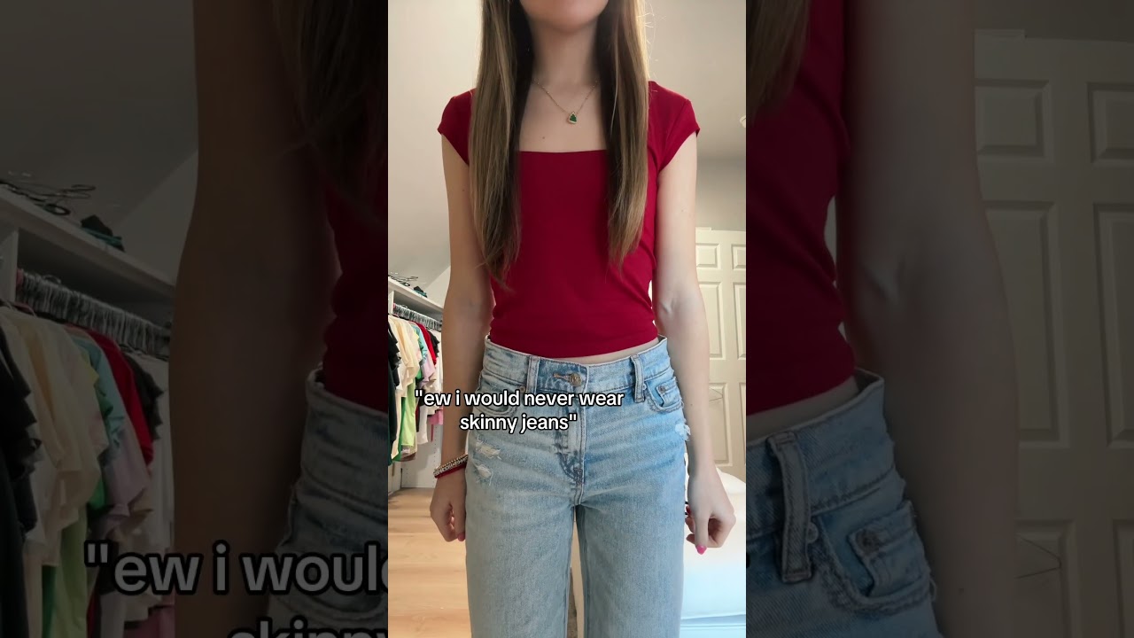 ARE SKINNY JEANS COMING BACK??🤔