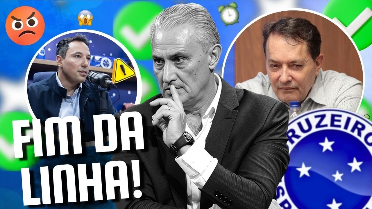 ACABOU! TITE NÃO RESISTE E VAI CAIR DO COMANDO DO CRUZEIRO | PRESSÃO É GIGANTE | PEDRINHO FURIOSO