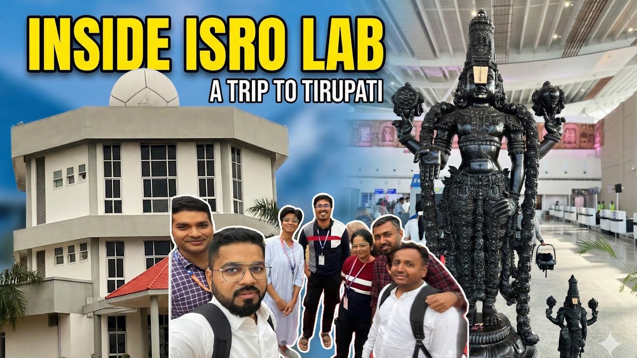 Excited to Visit ISRO Lab! 🚀 Traveling to Tirupati 