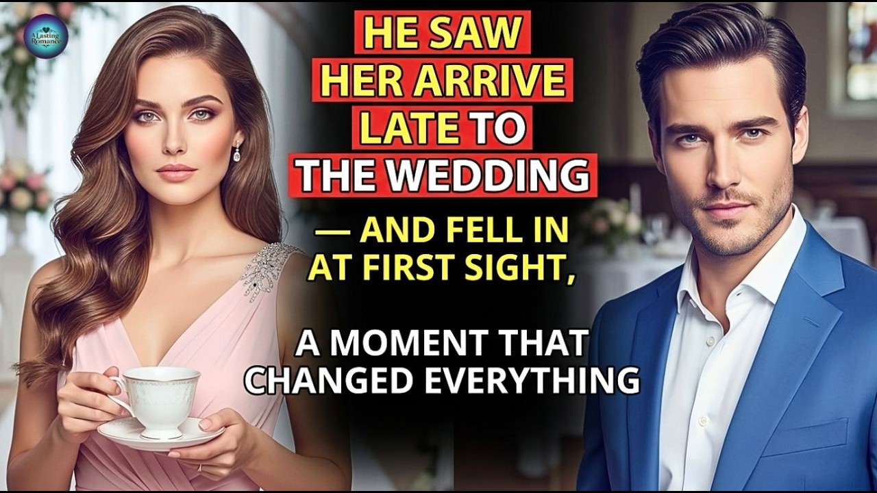 He Saw Her Arrive Late to the Wedding — And Fell in at First Sight, A Moment That Changed Everything