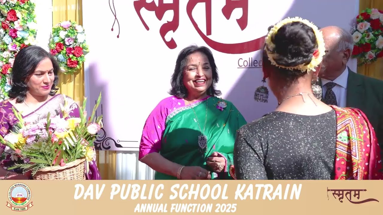 DAV Public School Katrain Annual Function 2025 