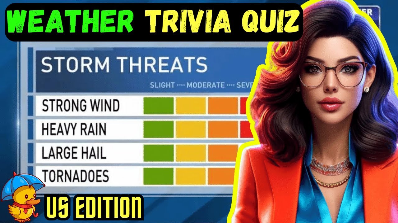50 Pub Quiz Questions For Weather Wizards! Weather Trivia Quiz (US Edition) |