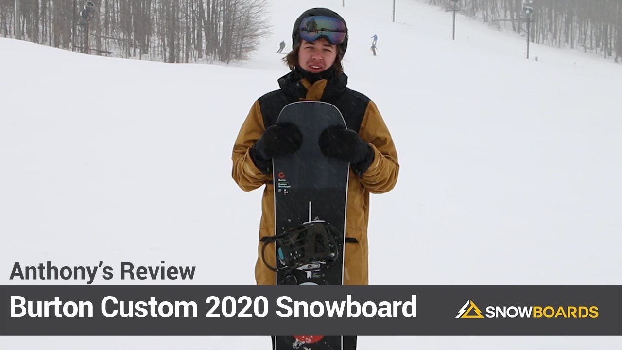 Anthony's Review-Burton Custom X Snowboard 2020-Snowboards.com