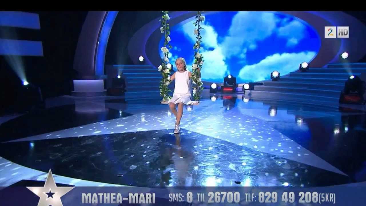 Mathea-Mari LIVE, Delfinale Norske Talenter 2012/LIVE performance Norway's got Talent (LONG)