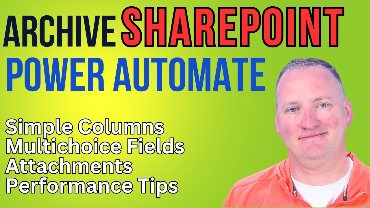 Архивируйте SharePoint с помощью Power Automate 🤩 Даже сложные столбцы