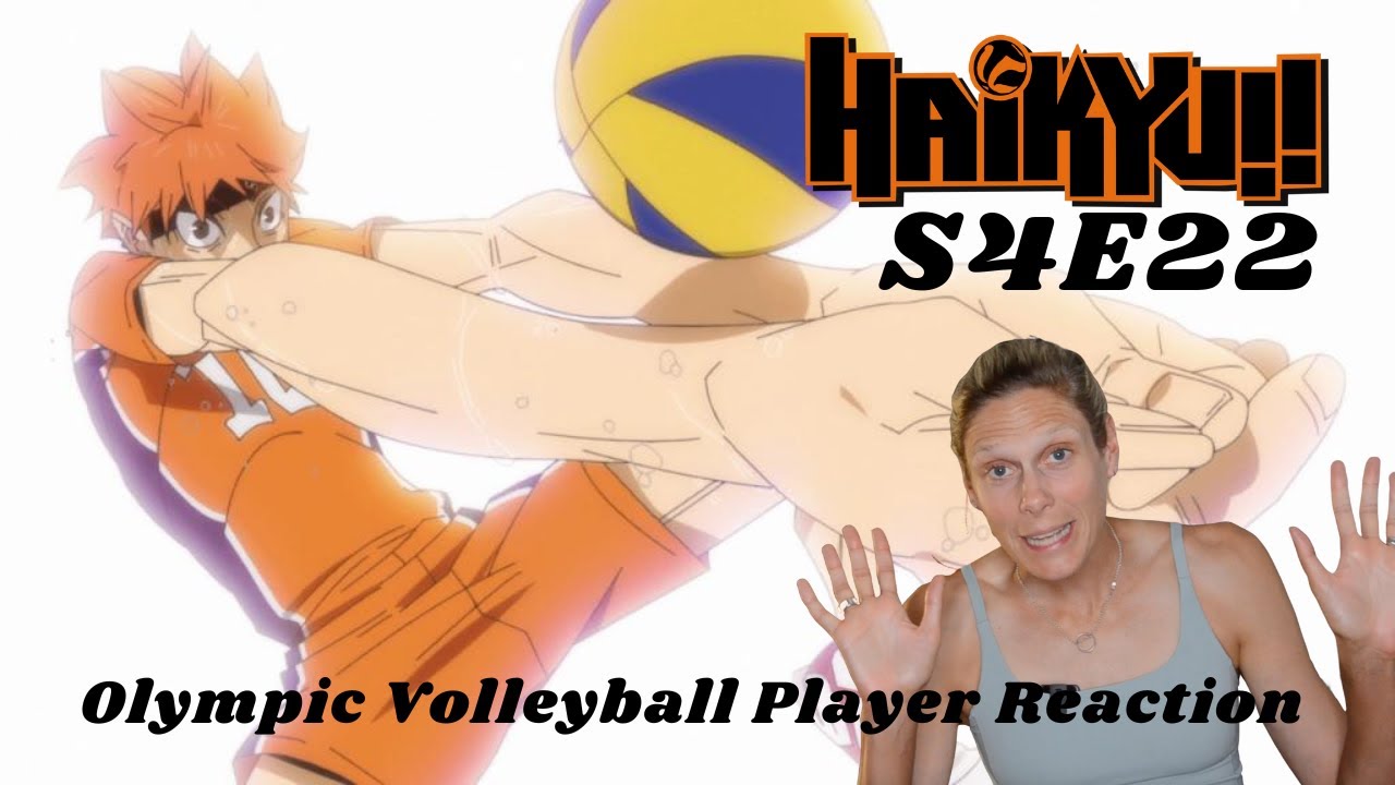 Olympic Volleyball Player Reacts to Haikyuu!! S4E22: 