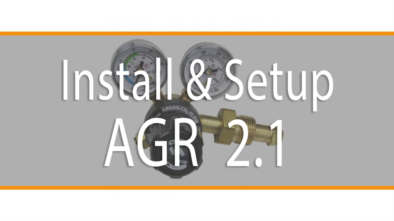 Installing and Setting the Pressure on the Sunstone Argon Tank & AGR 2.1
