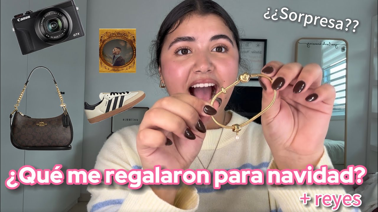 TODO lo que me regalaron para Navidad 2025 y Reyes 2026 l Haul Navideño ✨🎁🎄