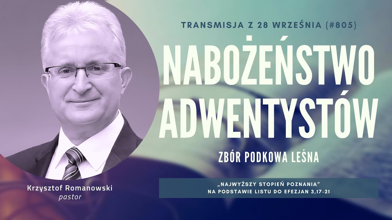 Krzysztof Romanowski | Najwyższy stopień poznania