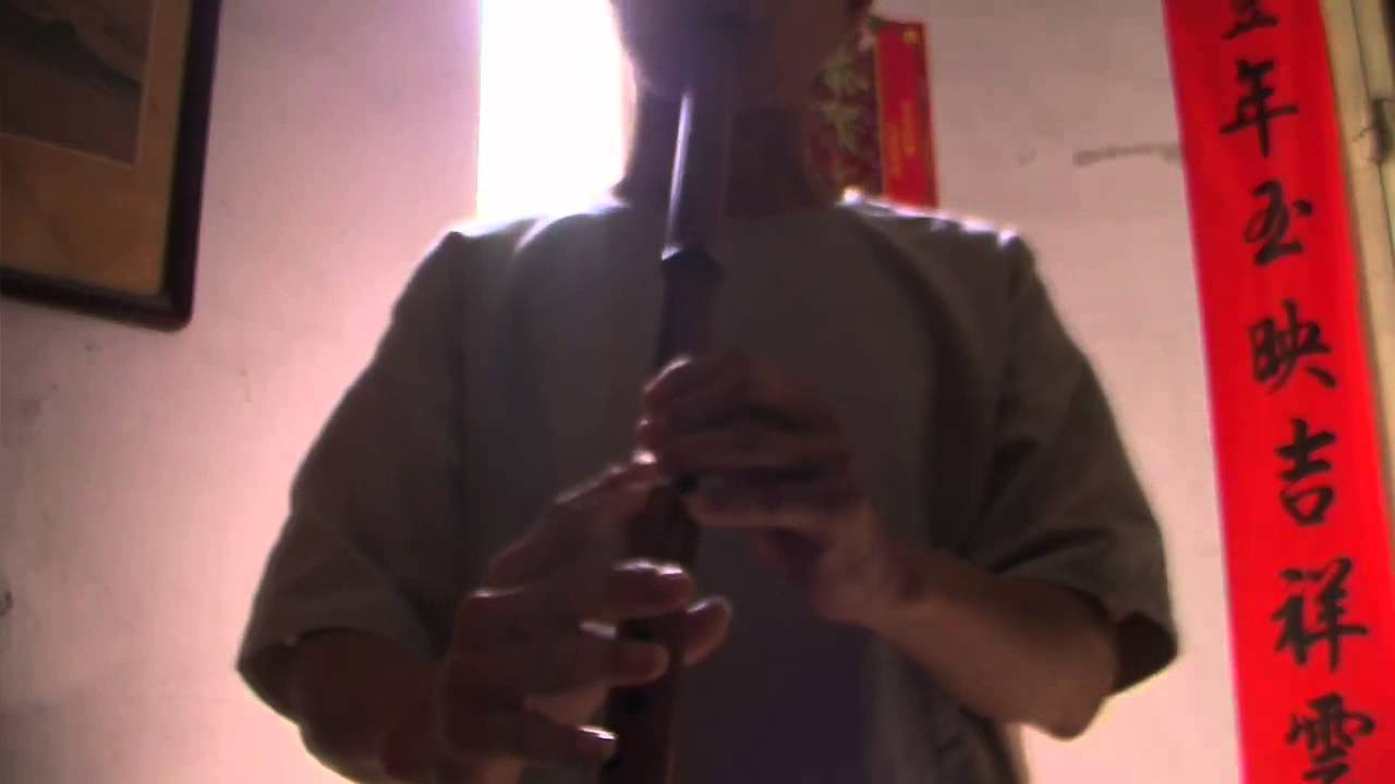 秋江夜泊＿文松試簫 play by Tang Xiao Tang shakuhachi}